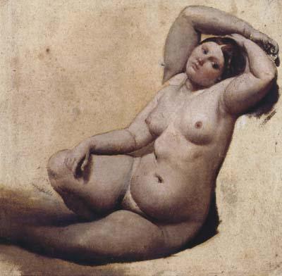 Jean Auguste Dominique Ingres Oil sketch for the Turkish Bath (mk04) Germany oil painting art